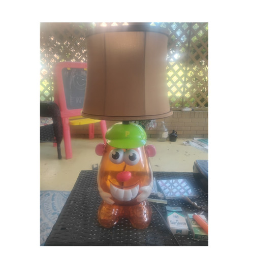 Potato head toy story - mr., lamp